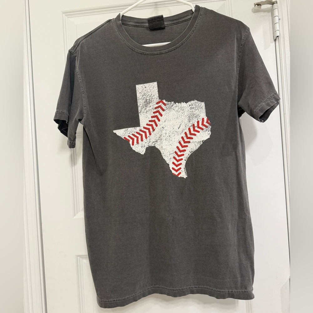Texas Baseball Comfort Colors T-shirt
